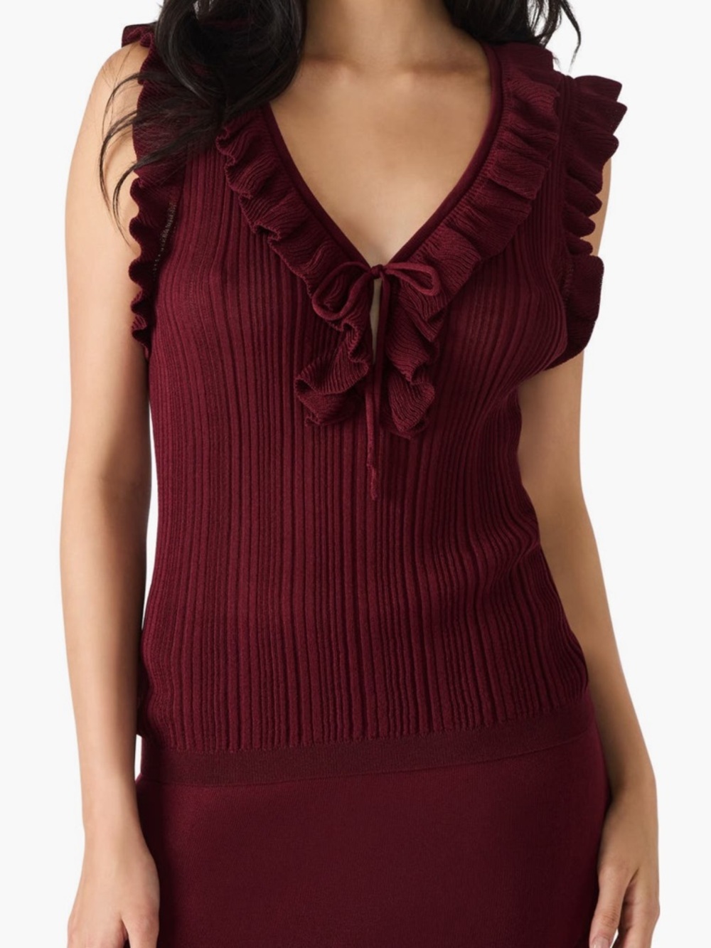 Steve Madden Nataly sweater wine